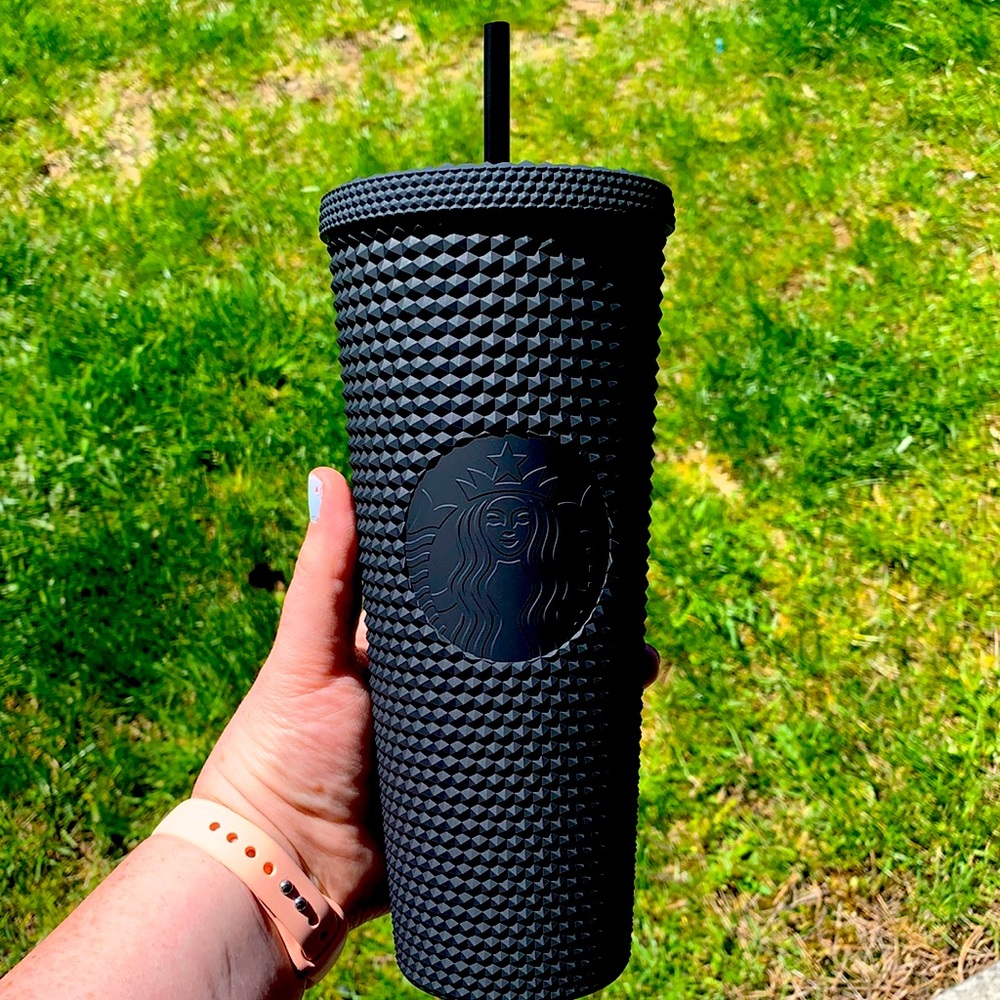 *RARE* Starbucks Tumbler Matte Black Studded